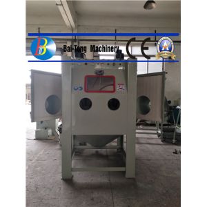 Multifunctional Wet Sandblasting Equipment , Water Blasting Cabinet Long Service
