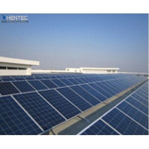 AA20Um Clear Aluminum Solar Panel Frame With Punch / Drill Surface