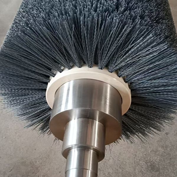 Custom Industrial Silicon Carbide Abrasive Nylon Wire Brush Roller