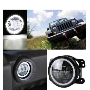 Automotive Led Fog Lights With Metal Hold , Stop Or Reverse Direction Indicator
