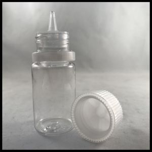 30ml Clear Plastic Dropper Bottles , Pharmaceutical 30ml Pet Plastic Bottles