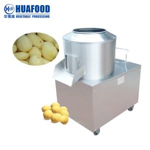 High Productivity Potato Washing Peeling Cutting Machine Best Price