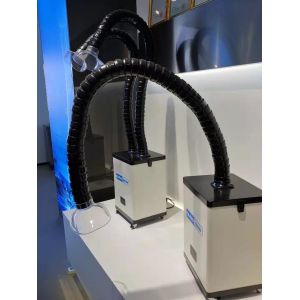 1800pa Solder Fume Extractor Low Noise 57dB Welding Fume Collector