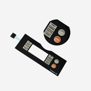 Chemical Resistant Silicone Rubber Keypads Flame Resistant OEM