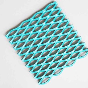 Customized Powder Coating Expanded Aluminum Mesh Wear - Resisting Smooth Surface