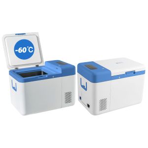 Wholesale Vaccine Refport Combined Laboratory Mini Stirling Cooler ULT -60C Portable Top Table Freezer from china suppliers