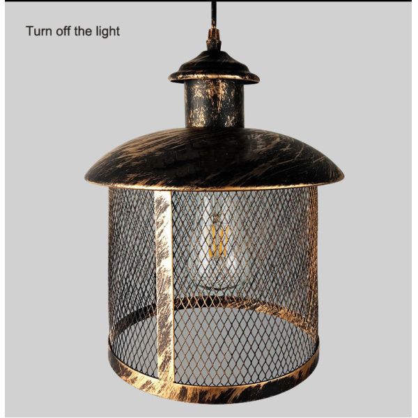 Loft Creative Personality Single Head Iron Retro Industrial Lighting Restaurant Office Coffee Shop Light(WH-VP-198)