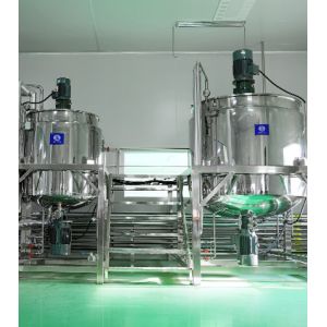 Standard Type Dish Wash Liquid Making Machine With Agitator Blender Customized