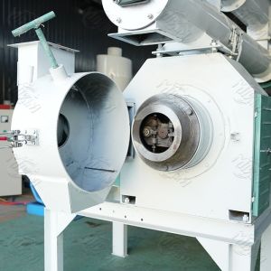 China Small Automated Chicken Feed Making Machine Animal Feed Pellet Machine 350-450kg/H on sale