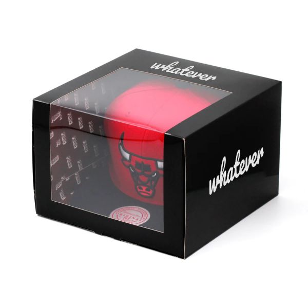 Luxury Custom Logo Baseball Hat Boxes Packaging Baseball Window Paper Foldable Gift Box