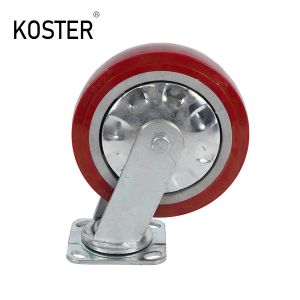 Customized Request Heavy Duty Polypropylene Fixed Casters Wheels with Roller