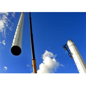 66KV - 1000KV Electric Transmission Tower , Single Circuit Transmission Tower