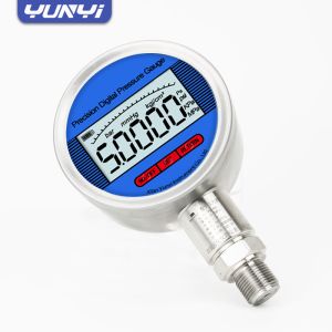 Stainless Steel Digital Pressure Gauge with Rechargeable Battery and Pressure