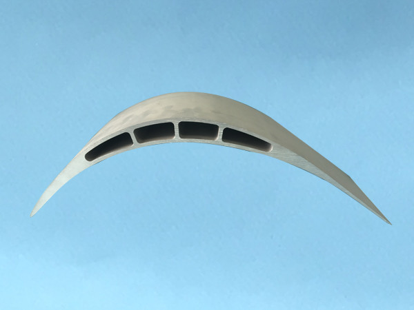 Custom Length 6063 Aluminum Vane Machining Products With CNC Process