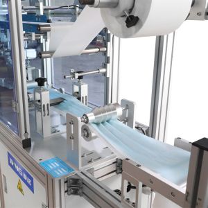 Integrated Fully Automatic Elastic Face Mask Machine 220V 50HZ 13KW