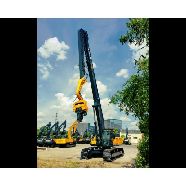 12 Meter Pile Driving Vibro Hammer For Sheet Piling And Pulling Construction