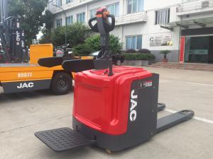 China Stand EPS Electric Warehouse Pallet Jack With Scale 2.5T on sale