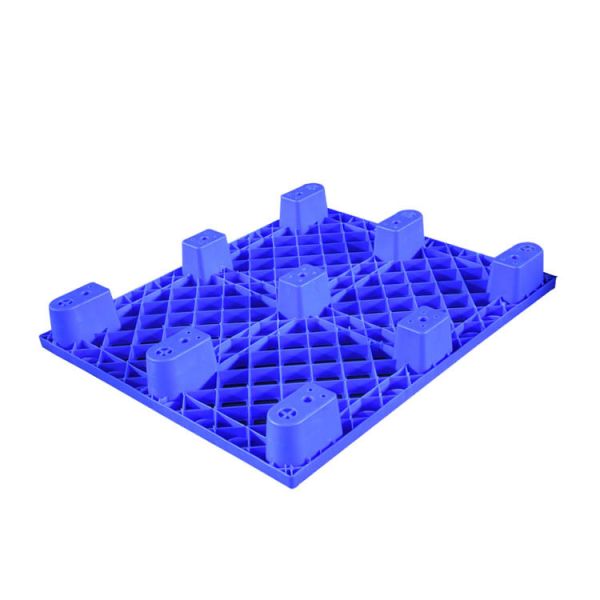 Quality 1200x800 Recycled Plastic Pallet HDPE PP Light Weight Serrated Deck for sale