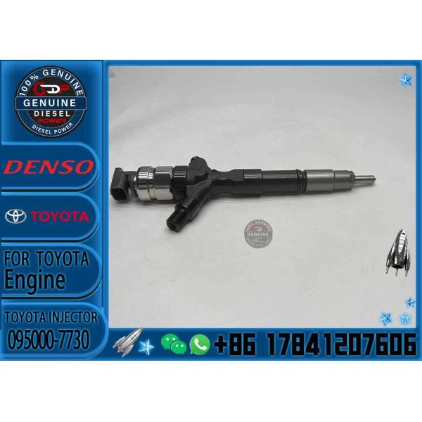 095000-7730 23670-39295 23670-39296 095000-7731 CR Fuel Injector for Toyota 1KD-FTV 3.0L D-4D Land Cruiser Prado J120 2004-2006