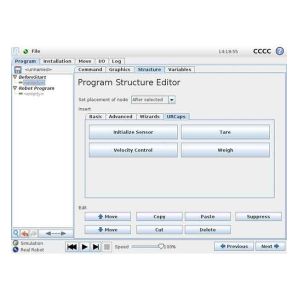Robot parts NRS-6Force/Torque Sensor kit with UR cobots manipulator for