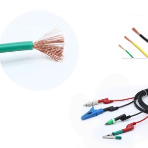 4mm Banana Plug Power Test Leads Multimeter Cable With Protective Coverings