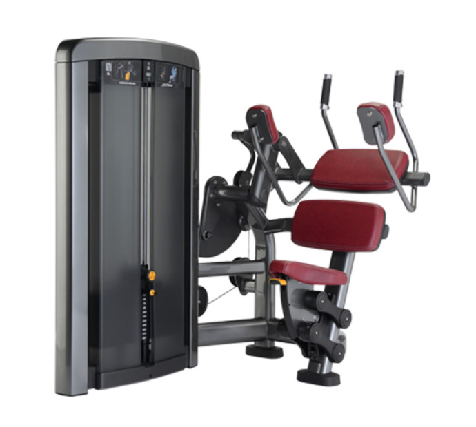 Customerized Strength Training Seated Abdominal Machine with Pin Load Selection Option