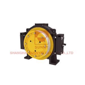 Φ400 Block Brake PM Gearless Traction Machine For Passenger Elevator Use