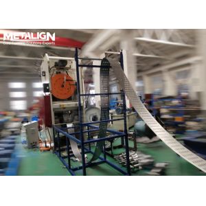 Dual Size Hydraulic Cutter Cable Tray Roll Former 20m/min For Fast Production