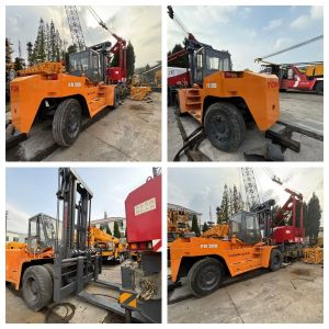 Original Engine FD200 Used TCM Forklift 20T 168KW For Mining