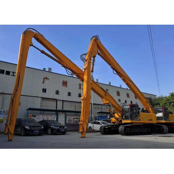 Standard Q345B Excavator Long Boom Long Reach Stick Boom Arm Ripper