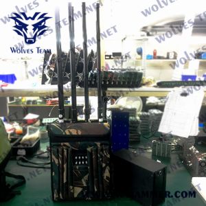 6 bands High Power EOD Backpack 4G 5G Cell Phone Signal Jammer Manpack RF Signal