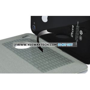 Super Slim Leather Case For iPhone 4S iPhone 4 (AT&T, Verizon) - White