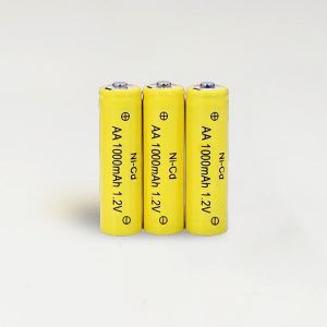 High Temperature Ni-Cd Battery1.2V 1000mAh Charge & Discharge Temperature -20℃~