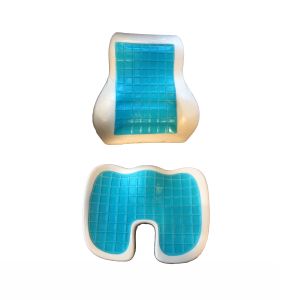 High Density Ice Cooling Polyurethane Memory Foam Gel Pillow