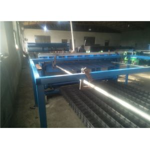 One Man Operation Automatic Wire Mesh Machine , 0.3 Mm To 12 Mm Reinforcing Mesh