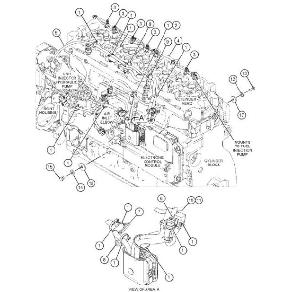381-2499 3812499 C7 Engine Wiring Harness For Excavator Electric Parts