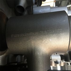 Pipeline Equipments Equal Tee ASTM A234 WPB Butt Weld Reducing Tee Customized