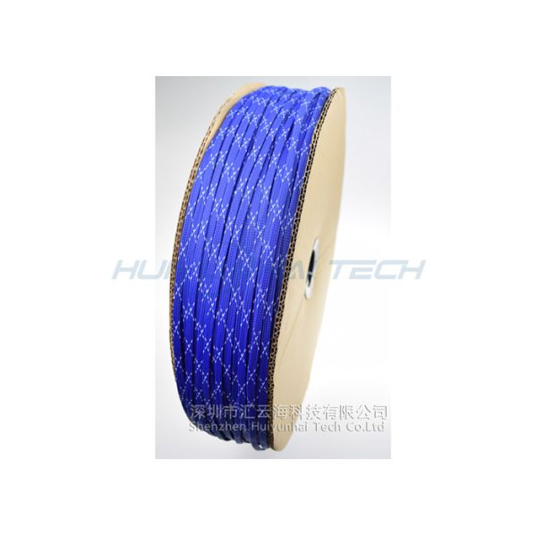 Colorful Heat Resistant Wire Sleeve Anti - Abrasion With Polyester Material