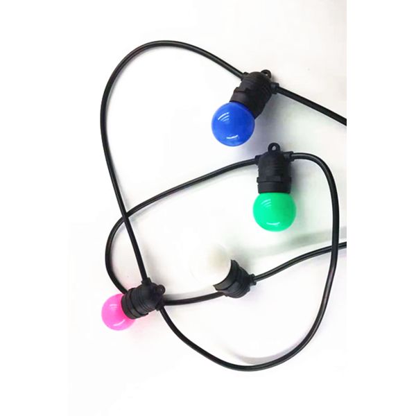 Holiday lighting colorful black 0.5m-10m lamp cable chain Small LED Light cable loom light belts