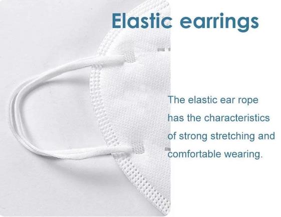 Non Woven Disposable Protective Face Mask Anti Pollution Dust Mask Breathable