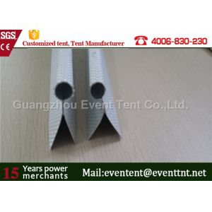 8mm 850gsm Panama fabric 20mm double flap keder for tent structure