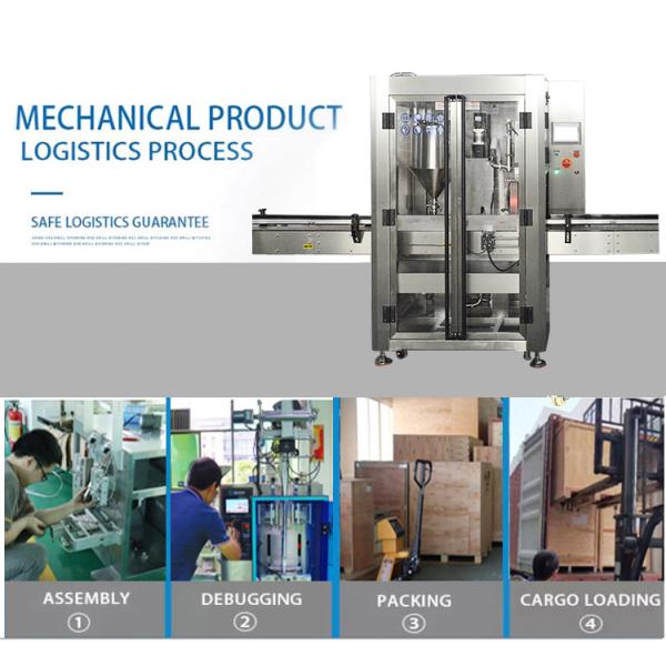 Automatic Liquid Packaging Machine with PLC Control SUS304 Stainless Steel and 2800-3600bottles/hour Speed
