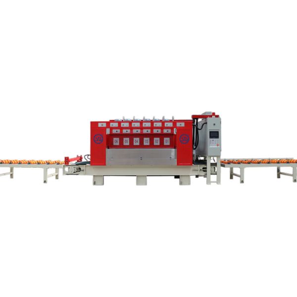 Grinding Function PLC Automatic Continuous Granite Marble Stone Bush Hammering