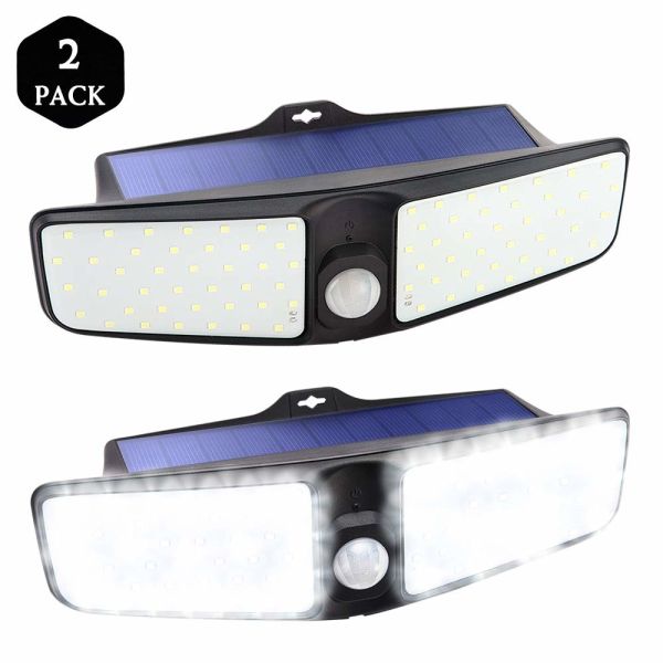 80 LED Outdoor Motion Sensor Light, Solar Motion Lights Outdoor Security for