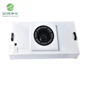 Durable Cleanroom Class 100 FFU Fan Filter Unit With Galvanized steel Frame