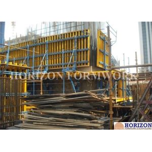 Crane Lifted Jump Form Formwork 70cm Working Platform Width For Core Wall