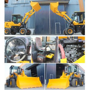 Small Front End Loader CE/EPA 1Ton 1.2t 1.5t 2t 2.5Ton Compact Multifunctionalit