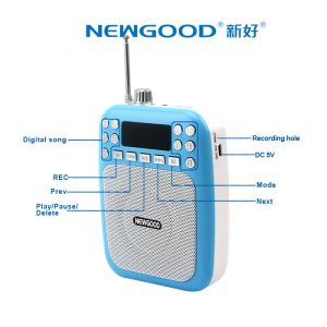 Ultralight Voice Amplifier with Headset Microphone Mini Portable Loudspeaker