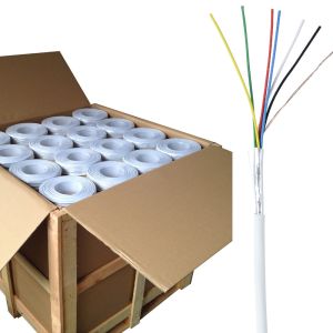 Bare Copper Wire Stranded 4x0.22mm2 2x0.5mm2 Composite CPR Dca Alarm Cable with