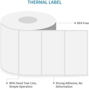 4" X 2" (102 Mm X 51 Mm) Barcode Shipping & Multipurpose Labels, Premium